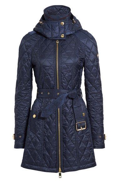 burberry bellbridge hooded quilted coat|net a porter Burberry jacket.